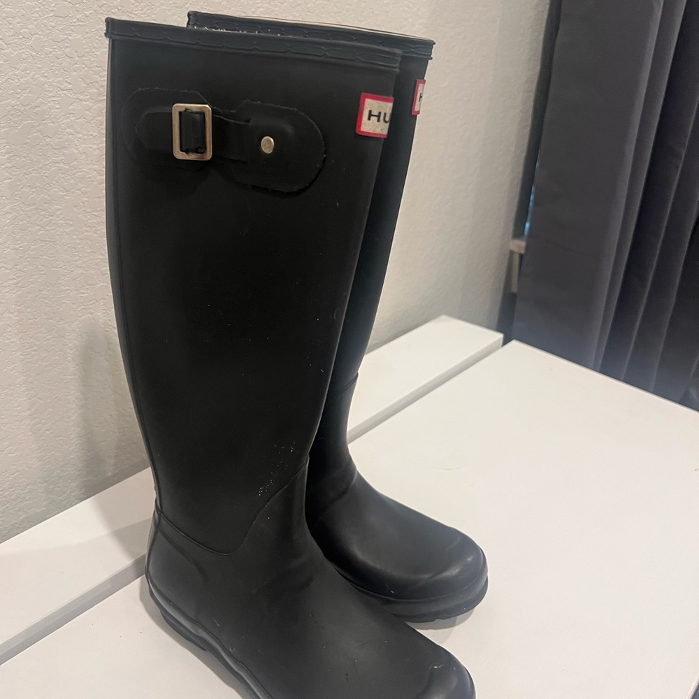 Hunter Classic Black Tall Boots